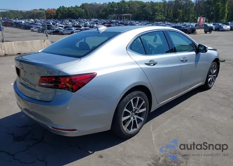 2017 Acura Tlx Technology Package из США, поврежденный, VIN 19UUB2F57HA006508